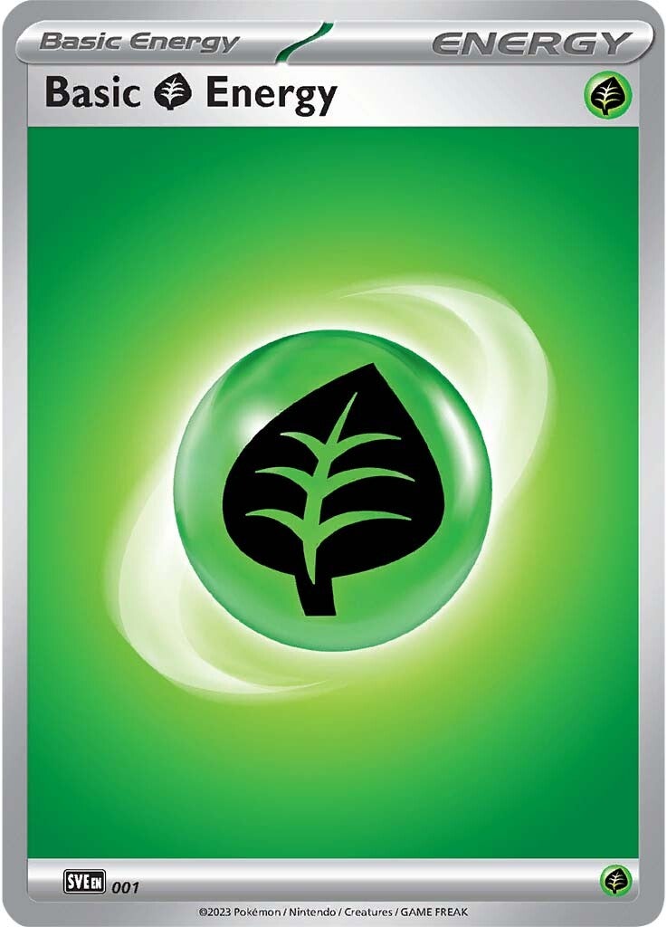 Grass Energy (001) [Scarlet & Violet: Base Set] | Good Games Modbury