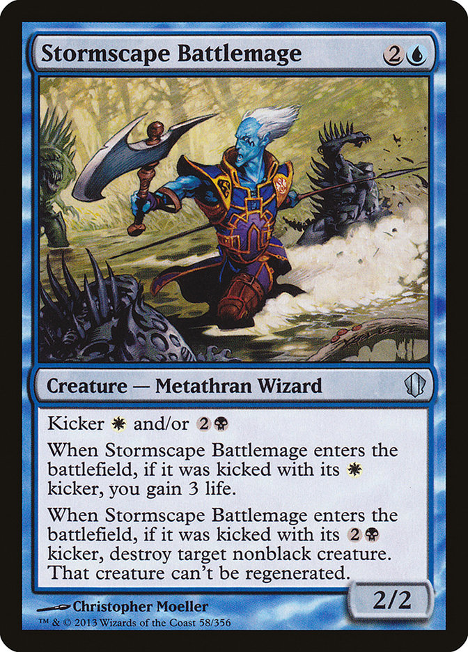 Stormscape Battlemage 58/356 (Commander 2013)  | Good Games Modbury