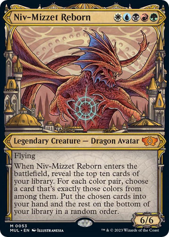 Niv-Mizzet, Reborn 53/65 (March of the Machine: Multiverse Legends)  - Showcase | Good Games Modbury
