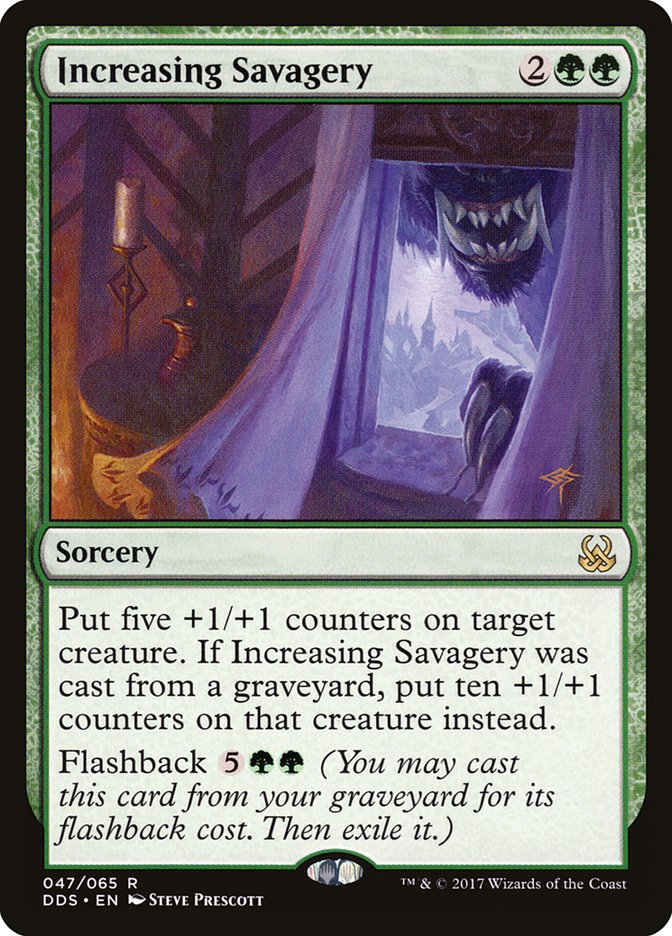Increasing Savagery 47/65 (Duel Decks: Mind vs. Might)  | Good Games Modbury