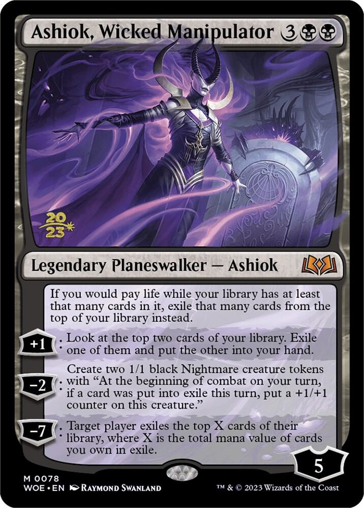 Ashiok, Wicked Manipulator 78s/200 (Prerelease Cards)  - PreRelease Foil | Good Games Modbury