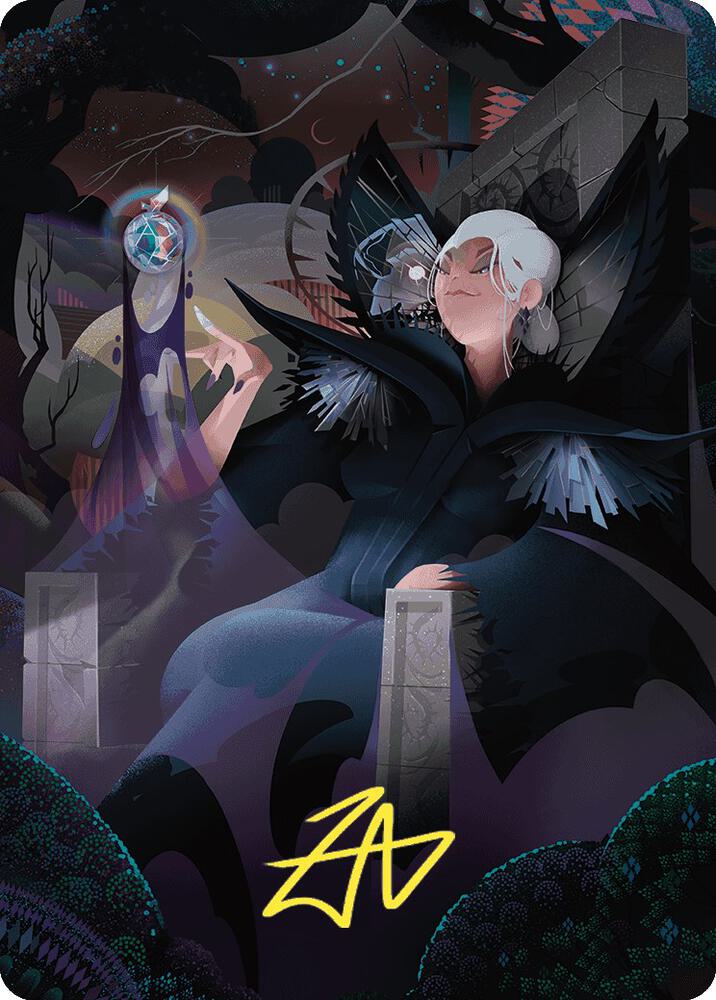 Eriette of the Charmed Apple Art Card Gold Stamped Signature 58 (Art Series: Wilds of Eldraine)  | Good Games Modbury