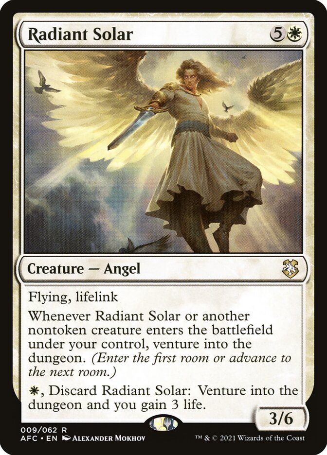 Radiant Solar 9/62 (Commander: Adventures in the Forgotten Realms)  | Good Games Modbury