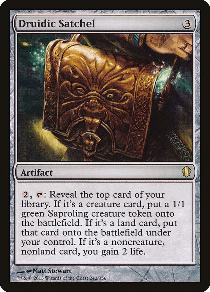 Druidic Satchel 242/356 (Commander 2013)  | Good Games Modbury
