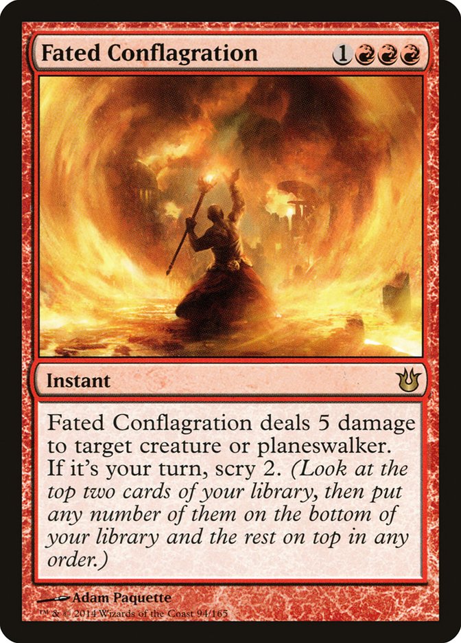 Fated Conflagration 94/165 (Born of the Gods)  - Foil | Good Games Modbury