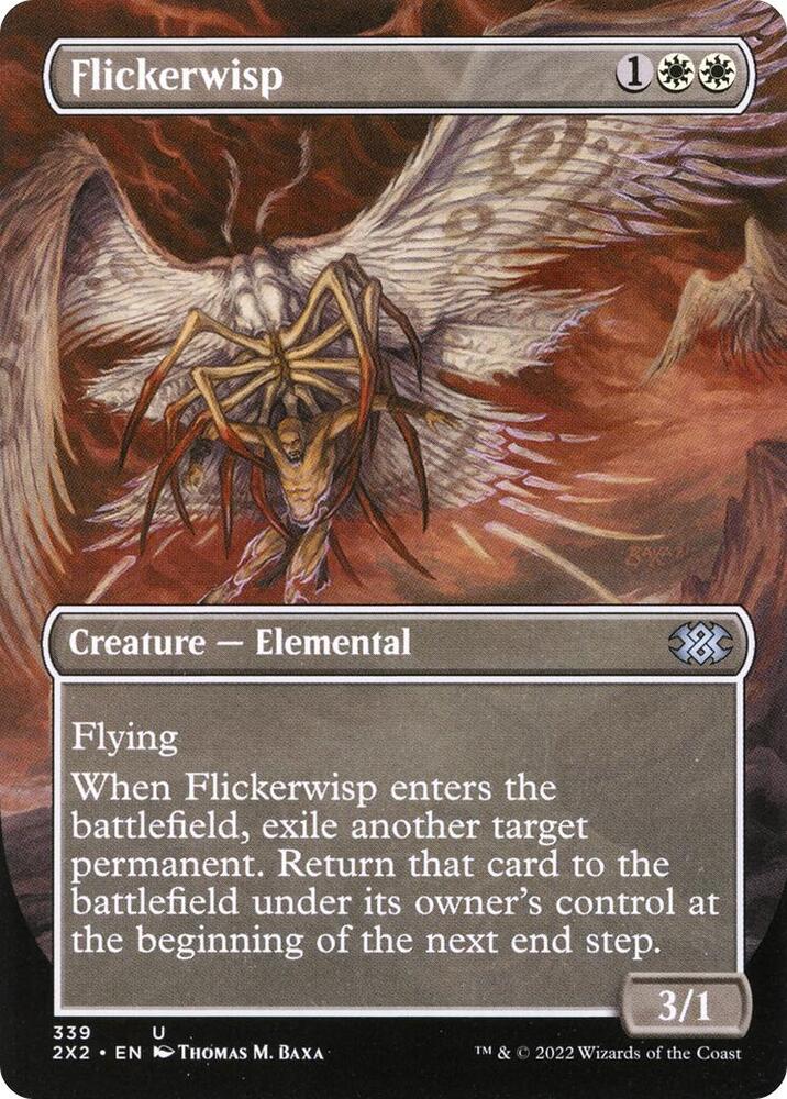 Flickerwisp Borderless 339/331 (Double Masters 2022)  - Foil | Good Games Modbury