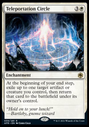 Teleportation Circle (Promo Pack) [Dungeons & Dragons: Adventures in the Forgotten Realms Promos] | Good Games Modbury