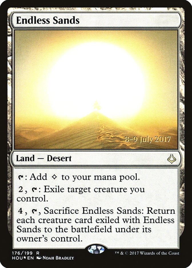 Endless Sands [Hour of Devastation Prerelease Promos] | Good Games Modbury