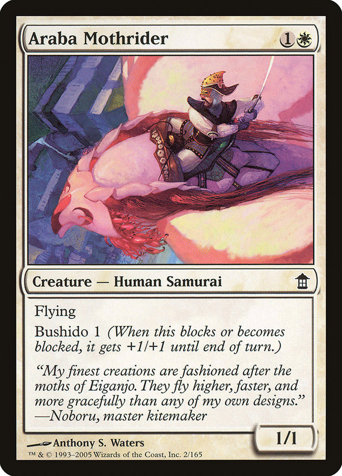 Araba Mothrider 2/165 (Saviors of Kamigawa)  | Good Games Modbury