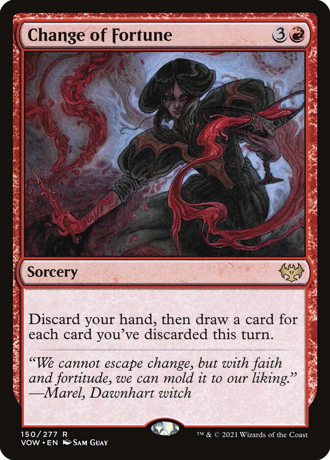 Change of Fortune 150/277 (Innistrad: Crimson Vow)  | Good Games Modbury