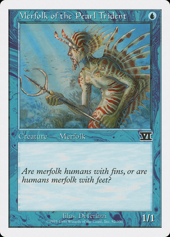 Merfolk of the Pearl Trident [Classic Sixth Edition] | Good Games Modbury