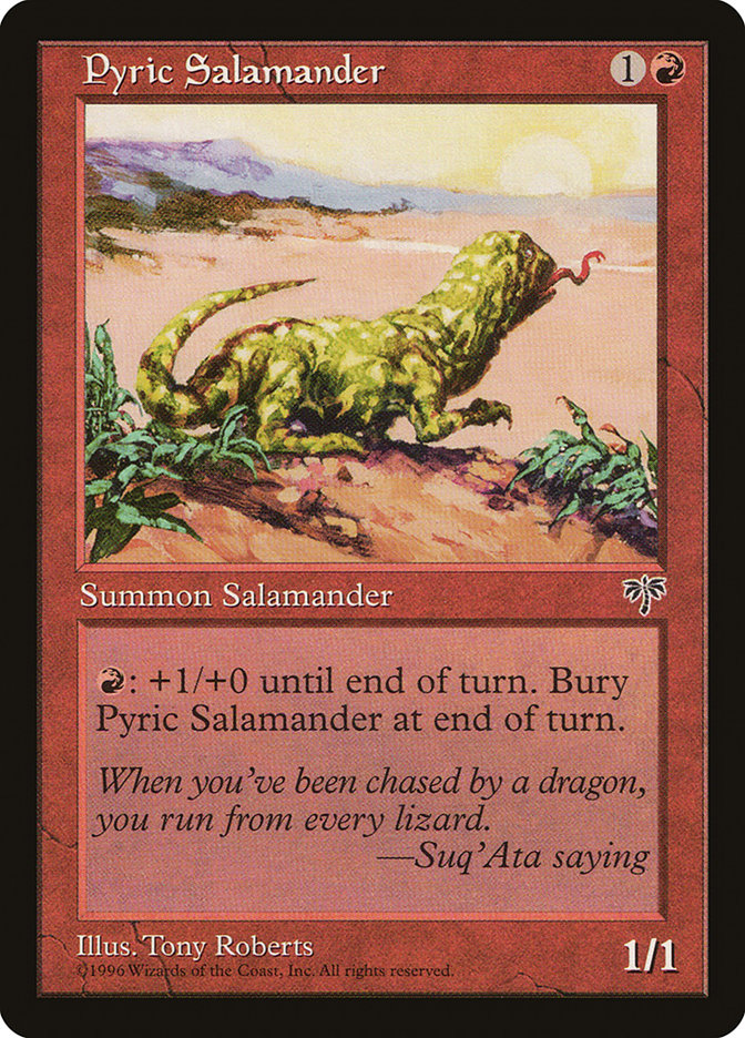 Pyric Salamander 187/350 (Mirage)  | Good Games Modbury