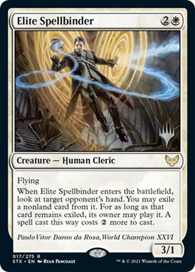 Elite Spellbinder (Promo Pack) [Strixhaven: School of Mages Promos] | Good Games Modbury