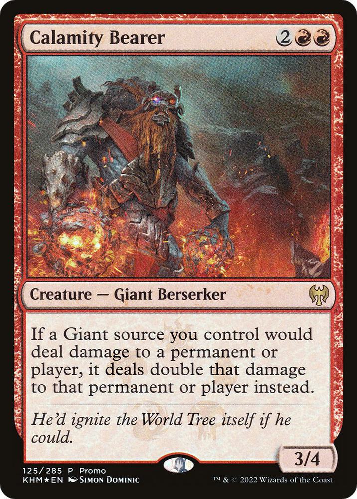 Calamity Bearer 125★/1 (Media Promos)  - Foil | Good Games Modbury