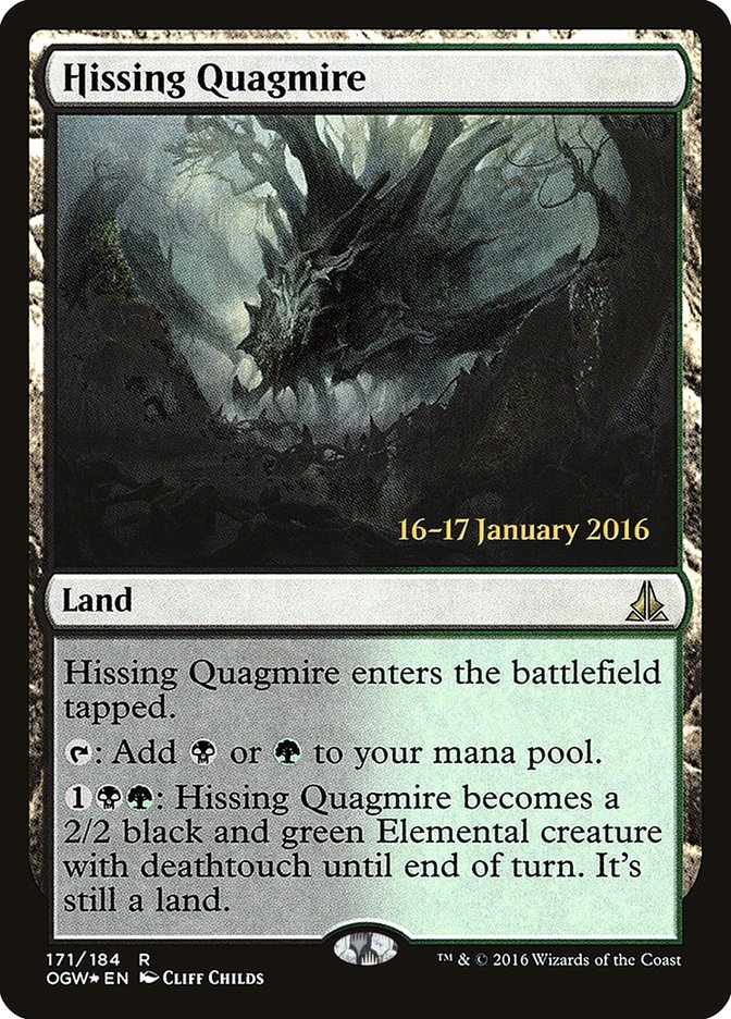 Hissing Quagmire [Oath of the Gatewatch Prerelease Promos] | Good Games Modbury