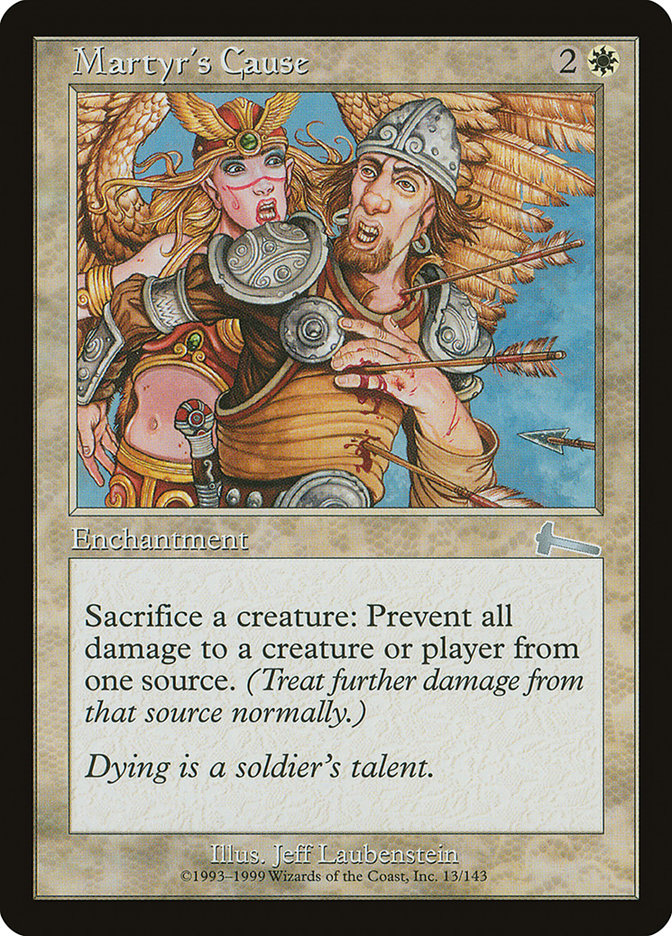 Martyrs Cause 13 (Urza's Legacy)  - Foil | Good Games Modbury