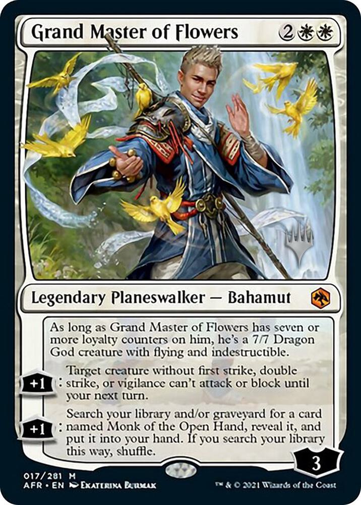 Grand Master of Flowers 17 (Promo Pack: Adventures in the Forgotten Realms)  - Foil | Good Games Modbury