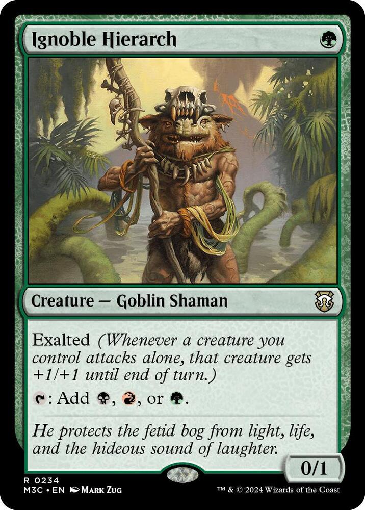 Ignoble Hierarch  234/411 (Commander: Modern Horizons 3)  - Ripple Foil | Good Games Modbury