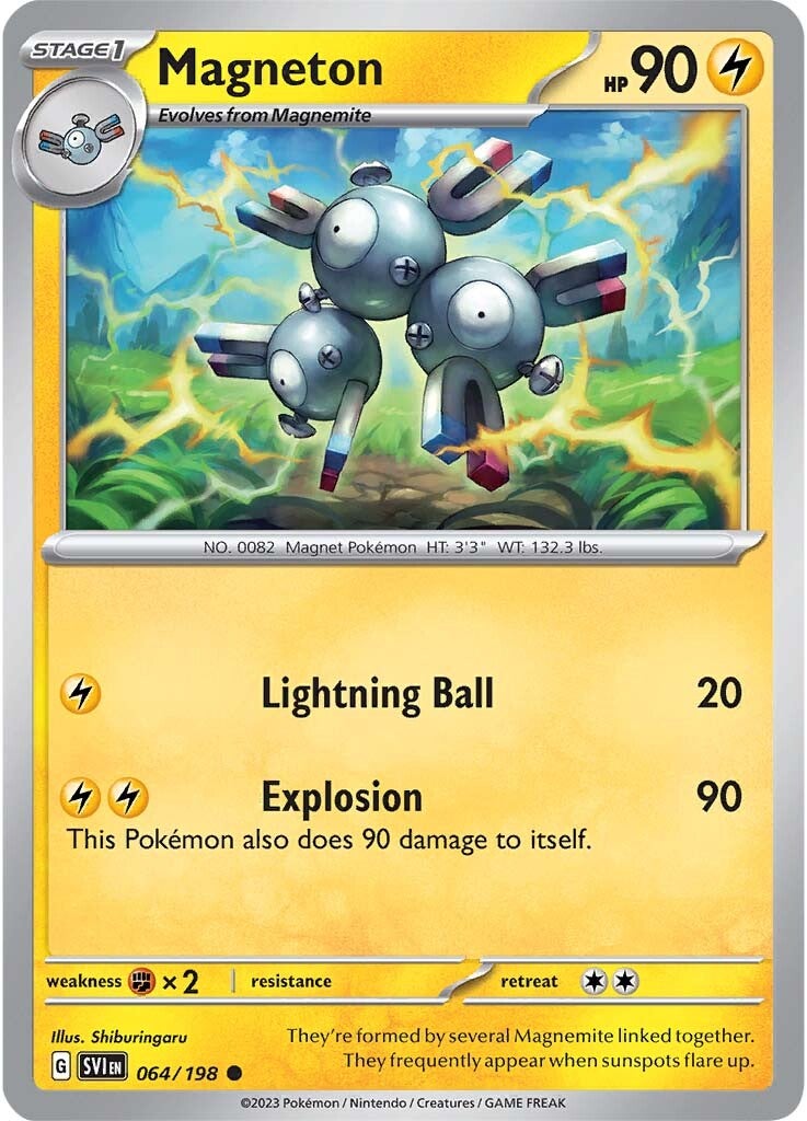 Magneton (064/198) [Scarlet & Violet: Base Set] | Good Games Modbury