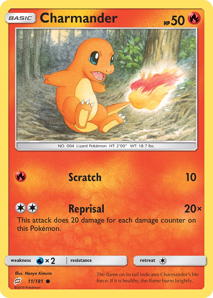Charmander (11/181) [Sun & Moon: Team Up] | Good Games Modbury