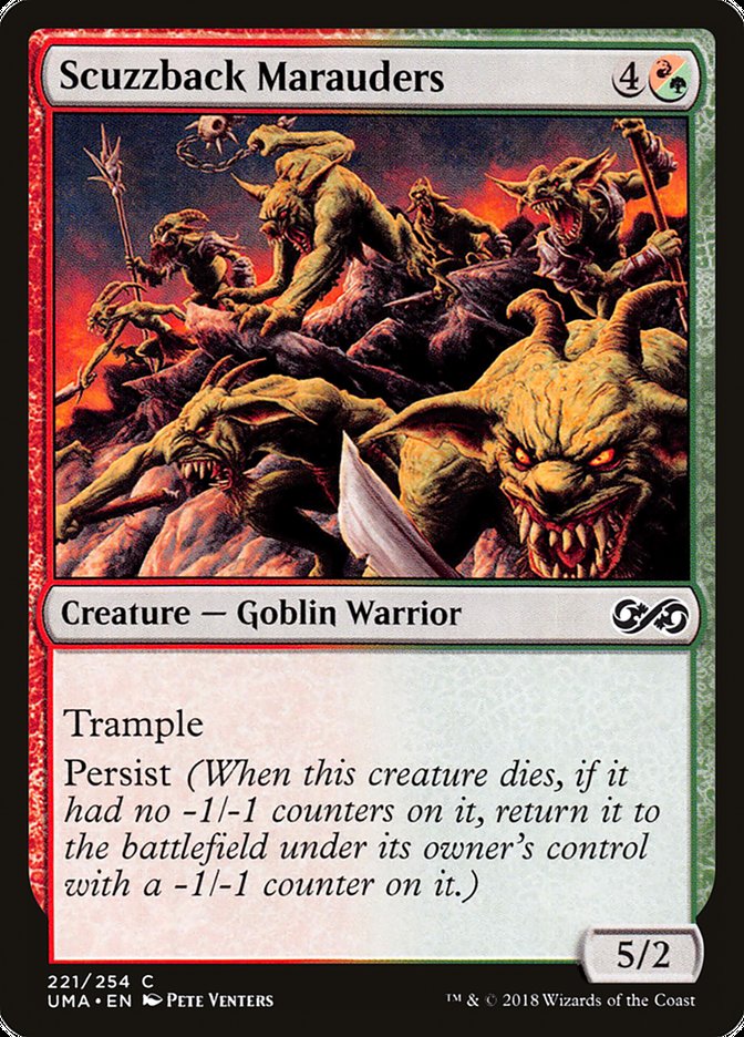 Scuzzback Marauders 221/254 (Ultimate Masters)  - Foil | Good Games Modbury