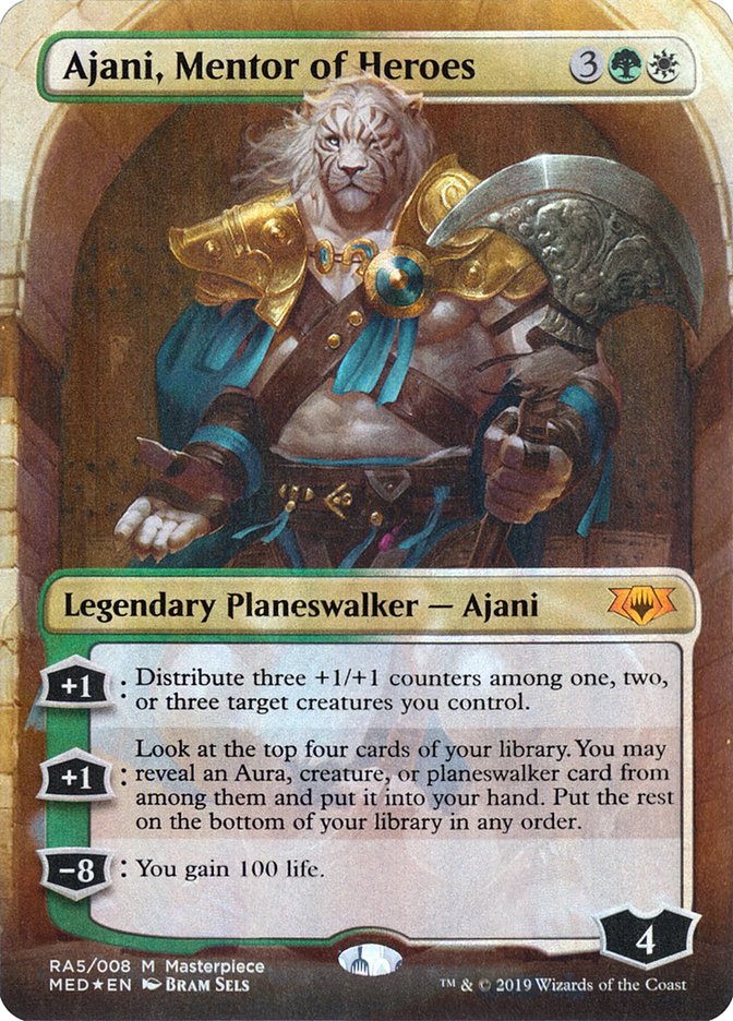 Ajani, Mentor of Heroes [Mythic Edition] | Good Games Modbury