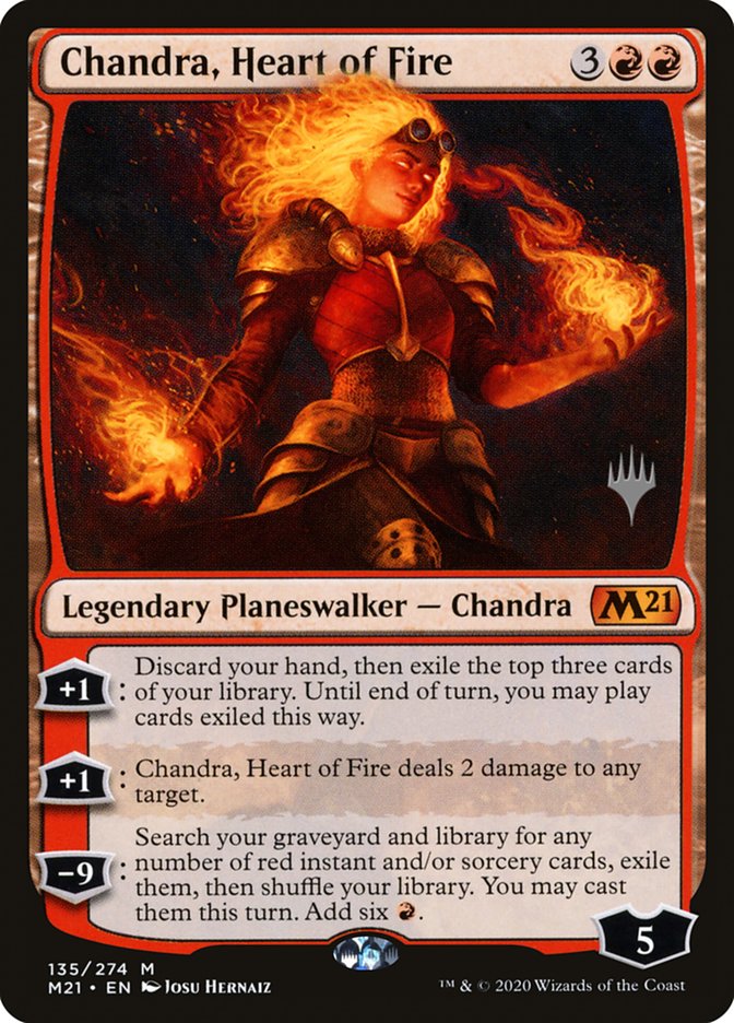 Chandra, Heart of Fire (Promo Pack) [Core Set 2021 Promos] | Good Games Modbury