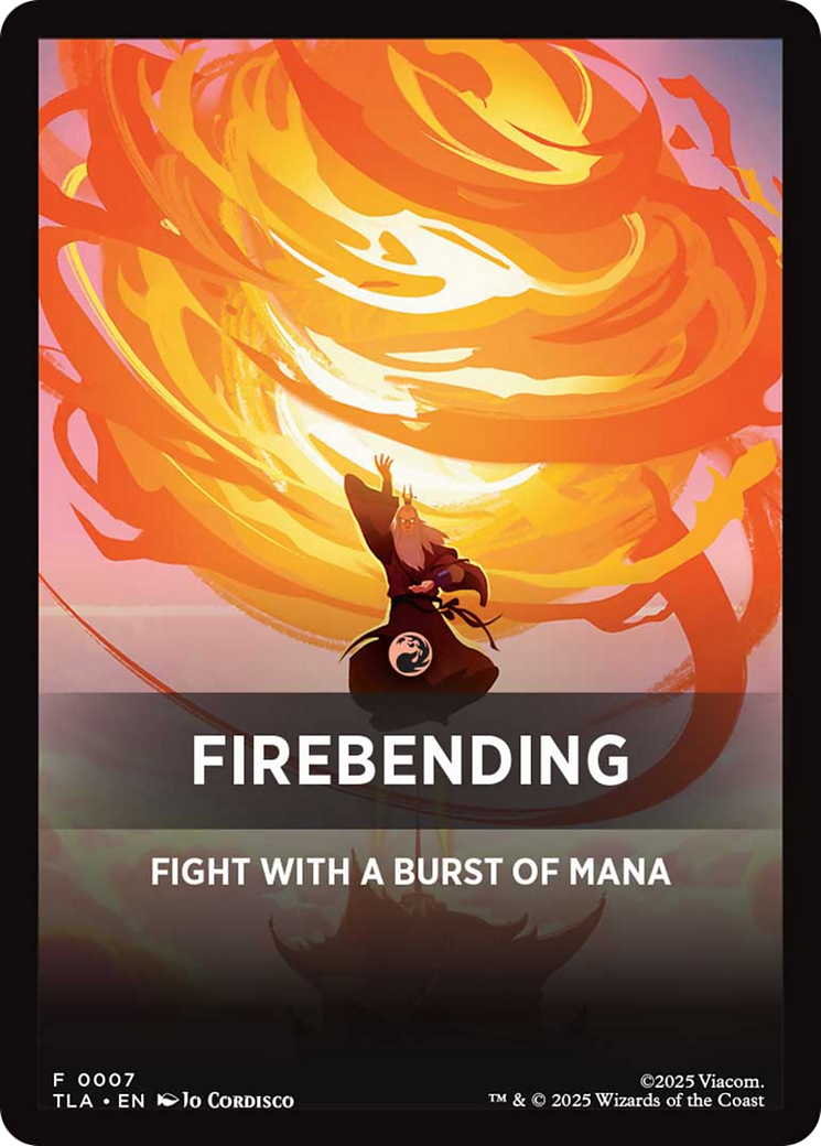 Firebending Theme Card [Avatar: The Last Airbender] | Good Games Modbury