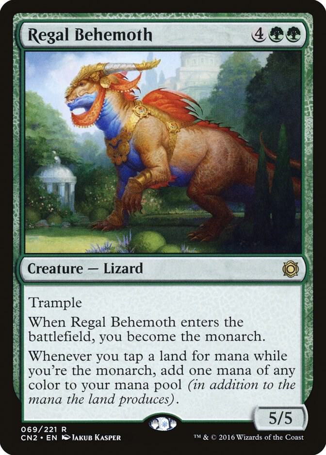 Regal Behemoth 69/221 (Conspiracy: Take the Crown)  - Foil | Good Games Modbury