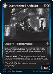 Overwhelmed Archivist // Archive Haunt [Innistrad: Double Feature] | Good Games Modbury