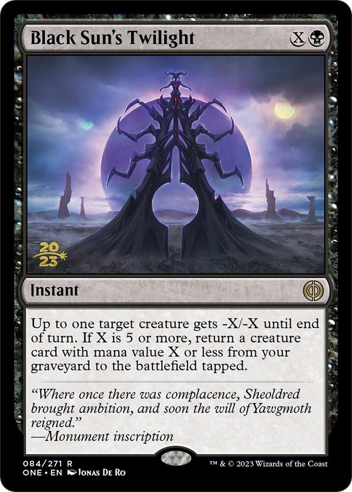 Black Suns Twilight 84s/160 (Prerelease Cards)  - Foil | Good Games Modbury