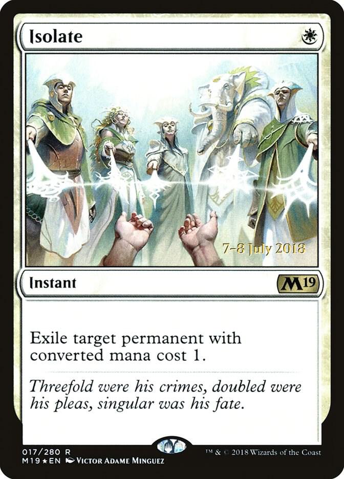 Isolate 17s/95 (Prerelease Cards)  - Foil | Good Games Modbury