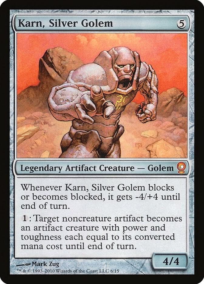 Karn, Silver Golem 6/15 (From the Vault: Relics)  - Foil | Good Games Modbury