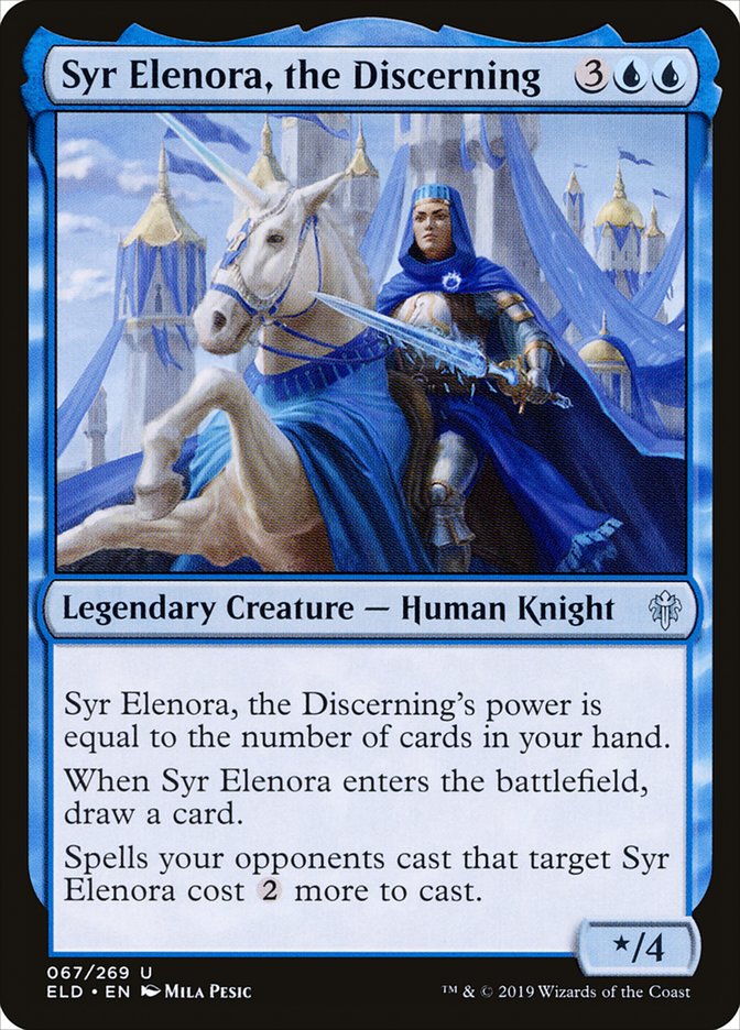 Syr Elenora, the Discerning [Throne of Eldraine] | Good Games Modbury