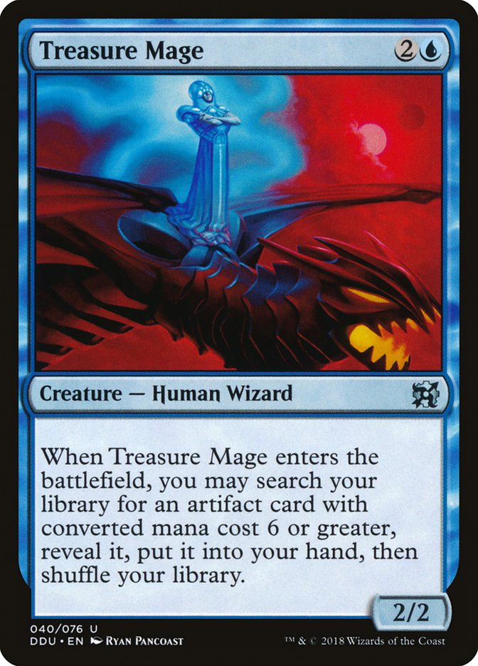 Treasure Mage [Duel Decks: Elves vs. Inventors] | Good Games Modbury