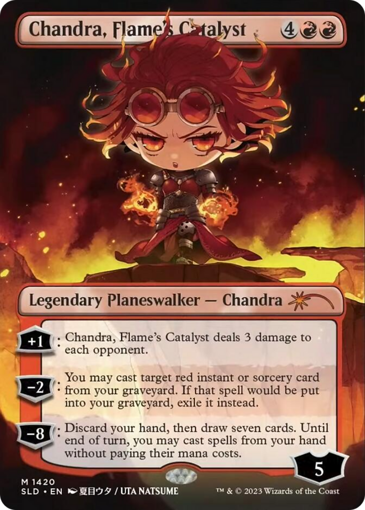 Chandra, Flame's Catalyst (Rainbow Foil) [Secret Lair Drop Series] | Good Games Modbury