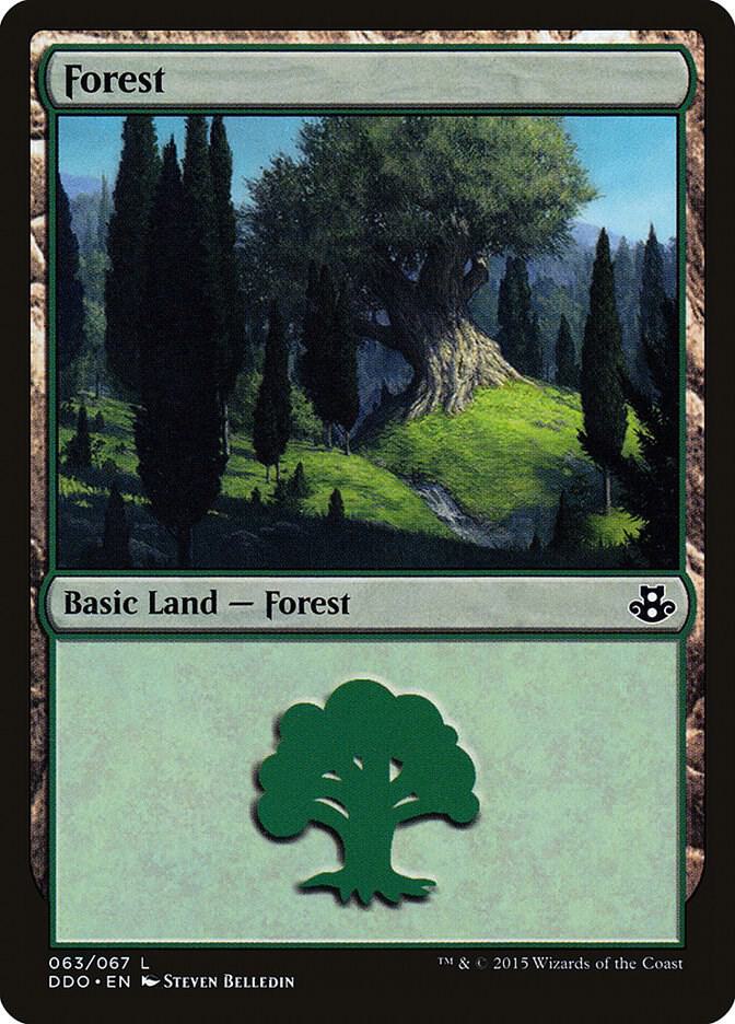 Forest 063 63/67 (Duel Decks: Elspeth vs. Kiora)  | Good Games Modbury
