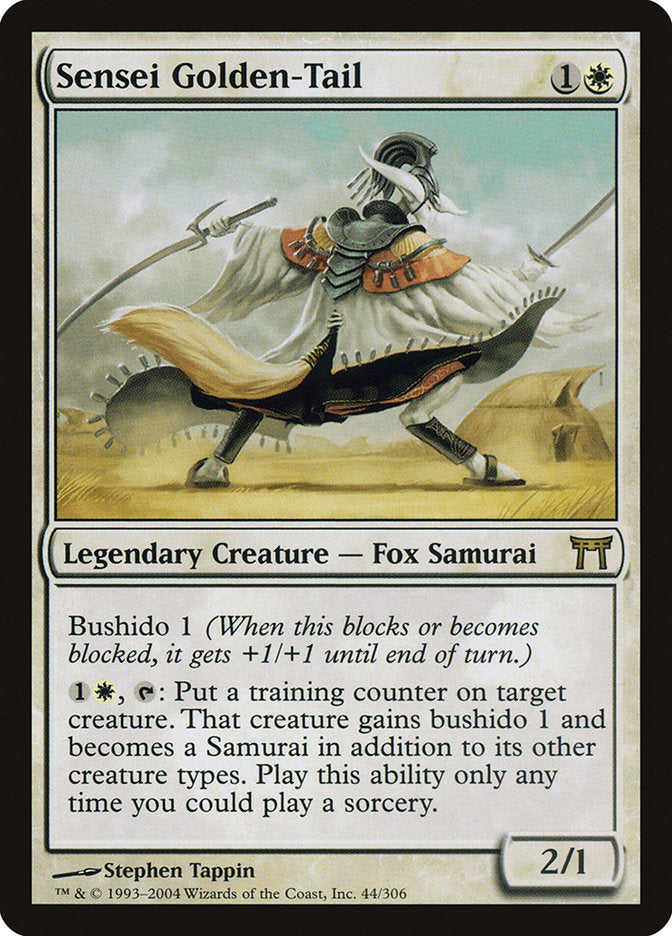 Sensei Golden-Tail 44/306 (Champions of Kamigawa)  - Foil | Good Games Modbury