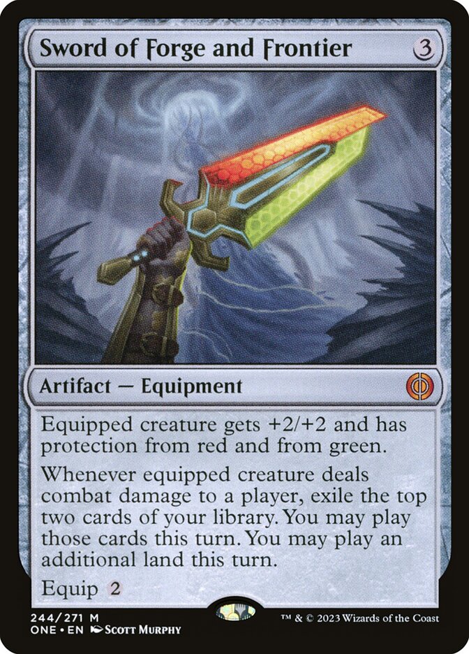 Sword of Forge and Frontier 244 (Phyrexia: All Will Be One)  | Good Games Modbury