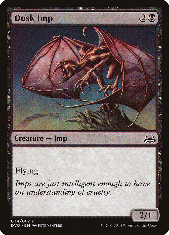 Dusk Imp 34/62 (Duel Decks: Anthology)  | Good Games Modbury
