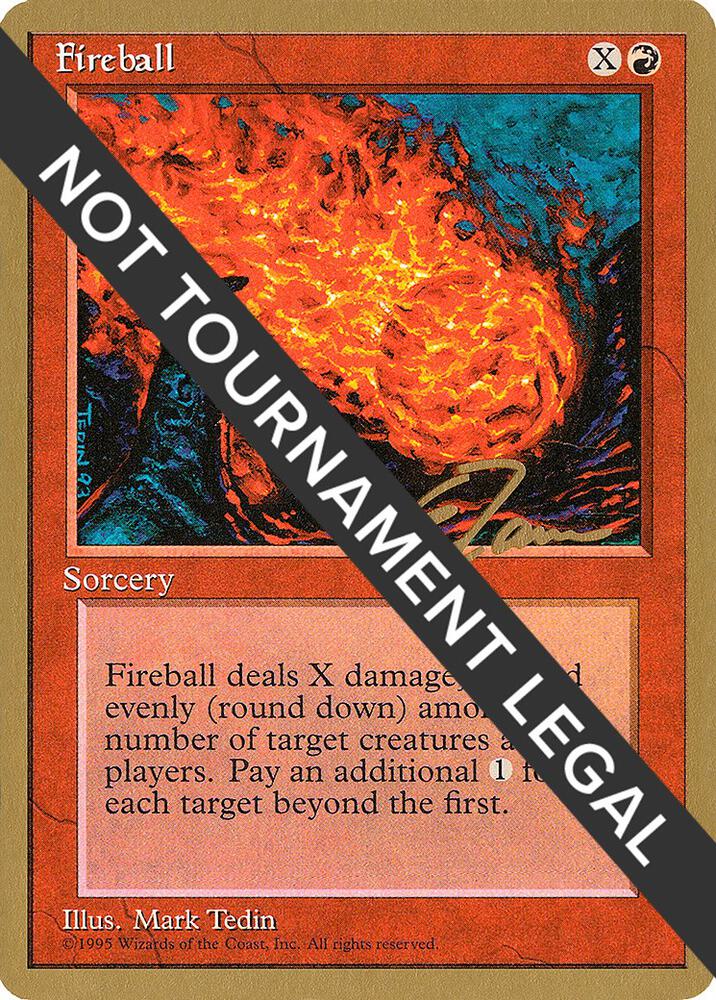 Fireball 1996 Eric Tam 4ED et192/308 (World Championship Decks)  | Good Games Modbury