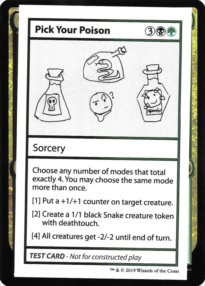Pick Your Poison 97/121 (Mystery Booster: Convention Edition Exclusives)  | Good Games Modbury