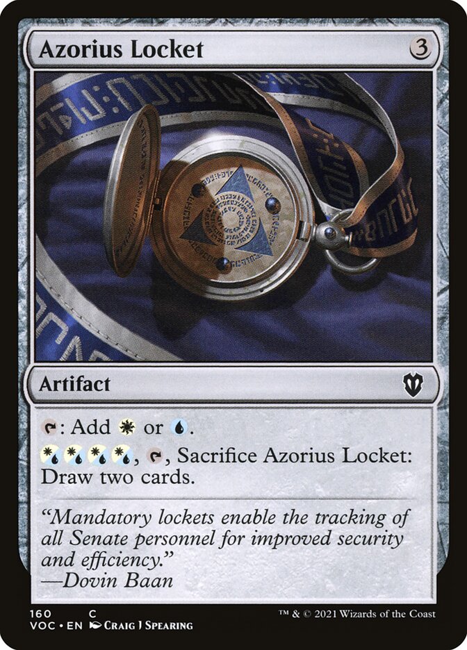 Azorius Locket 160/38 (Commander: Innistrad: Crimson Vow)  | Good Games Modbury