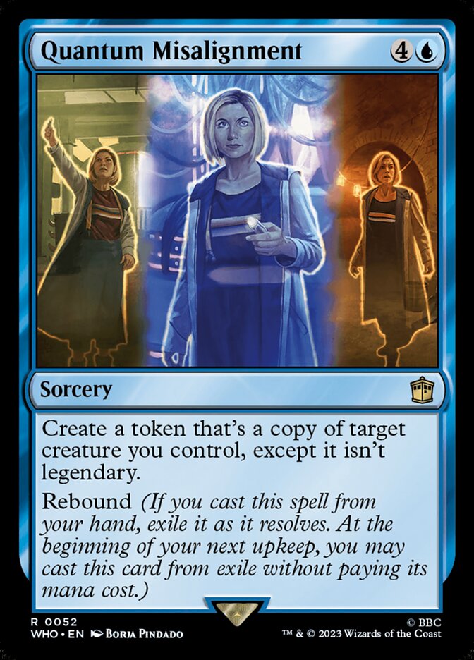 Quantum Misalignment 52 (Universes Beyond: Doctor Who)  - Foil | Good Games Modbury