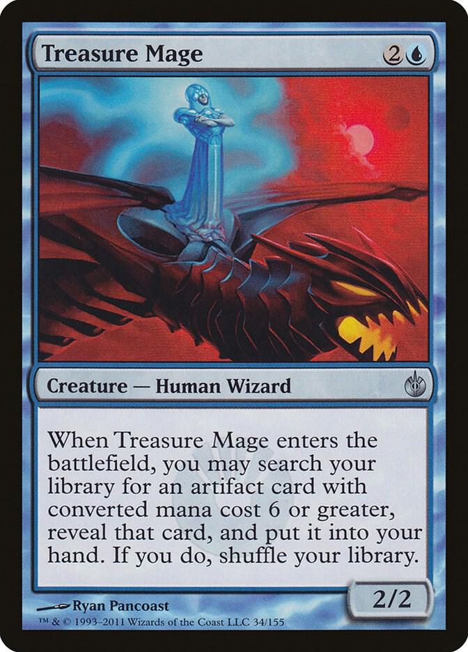 Treasure Mage 34/155 (Mirrodin Besieged)  | Good Games Modbury