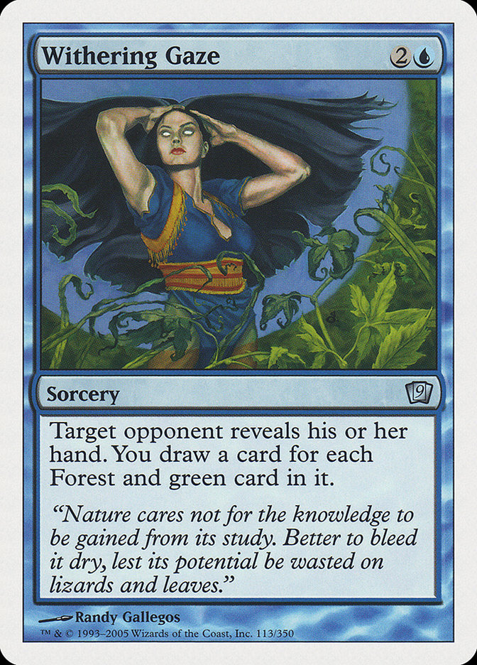 Withering Gaze 113/350 (9th Edition)  | Good Games Modbury
