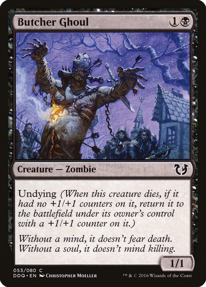 Butcher Ghoul 53/80 (Duel Decks: Blessed vs. Cursed)  | Good Games Modbury