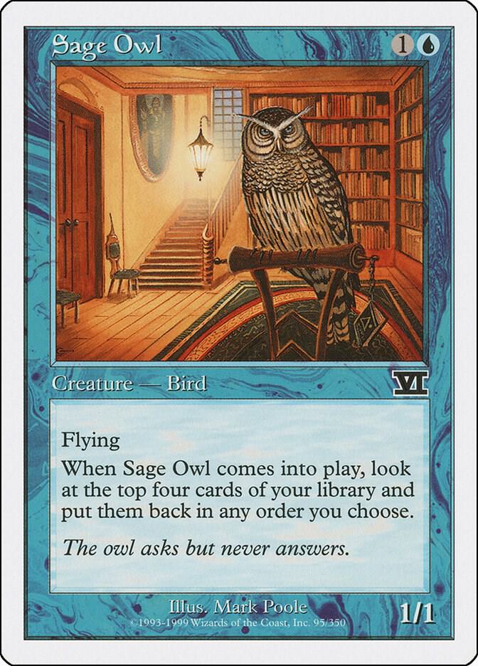 Sage Owl 95/350 (Classic Sixth Edition)  | Good Games Modbury
