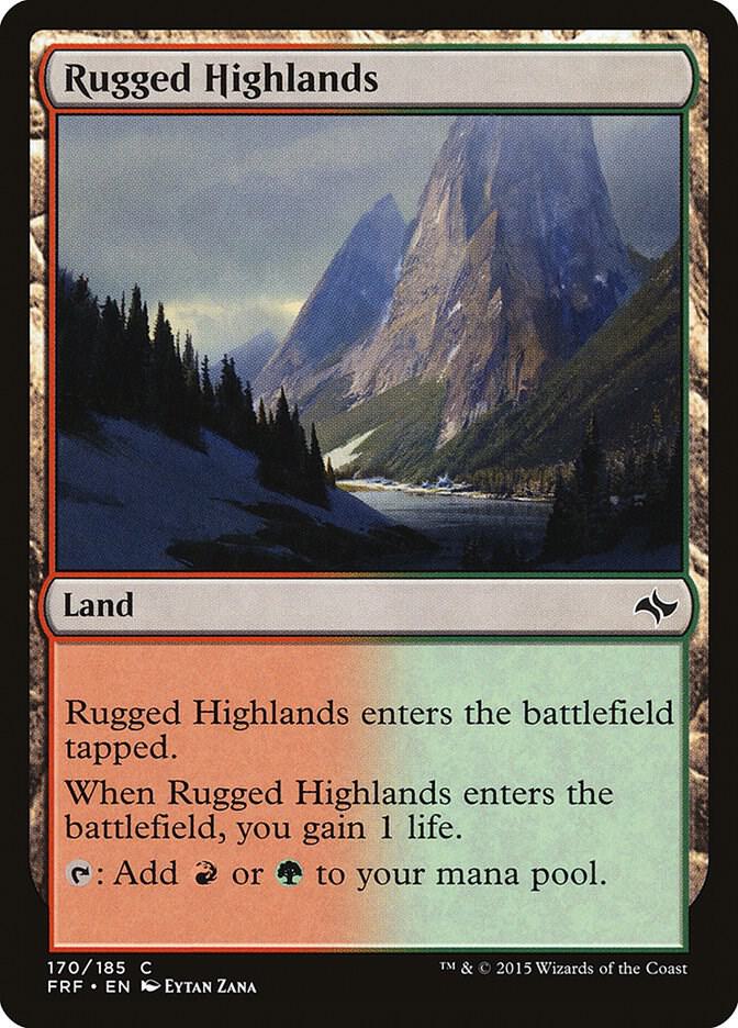 Rugged Highlands 170/185 (Fate Reforged)  | Good Games Modbury