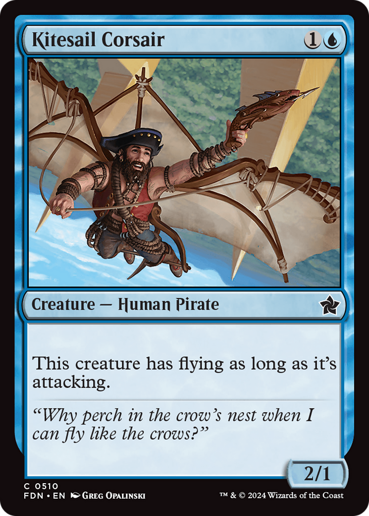 Kitesail Corsair [Foundations] | Good Games Modbury